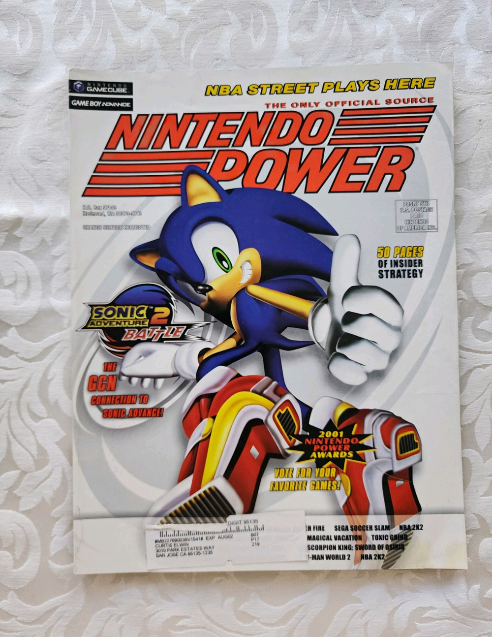 Nintendo Power Issue 171 Aug 2002 Sonic Adventure 2 Battle, w/POSTERS